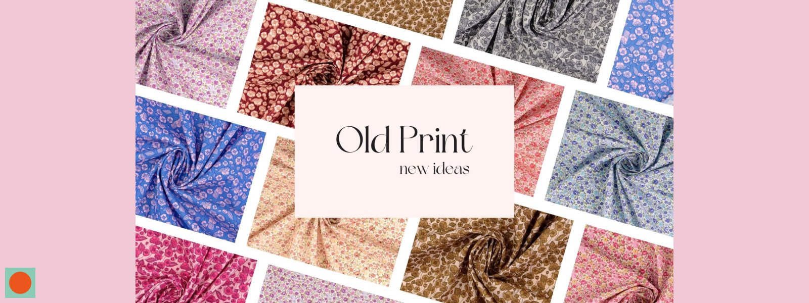 Old print p nye textiler