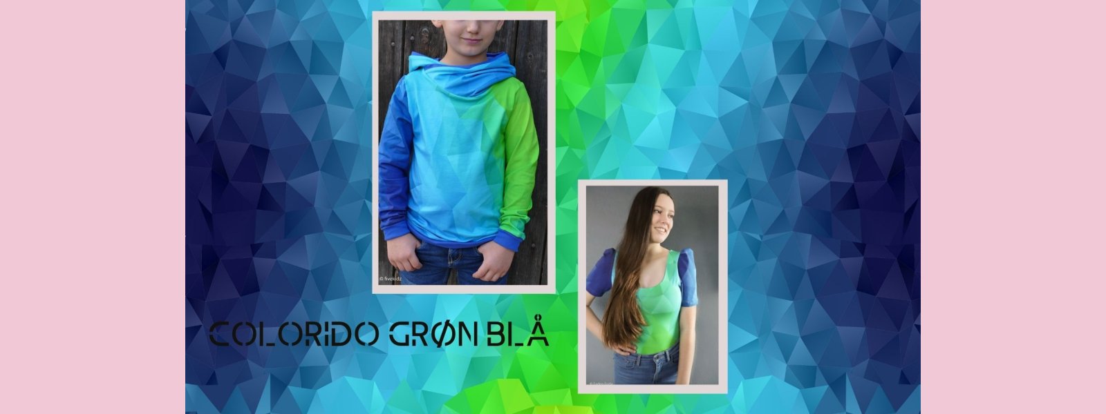 Colorido gr�n bl�