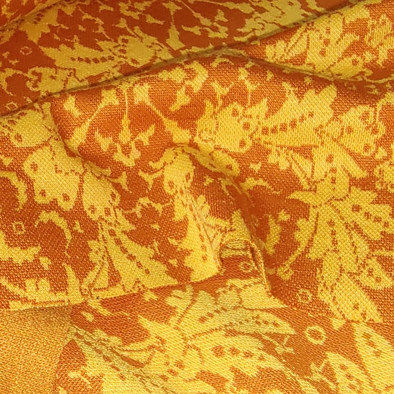 Interlock Vinter //  Jacquard Orange 