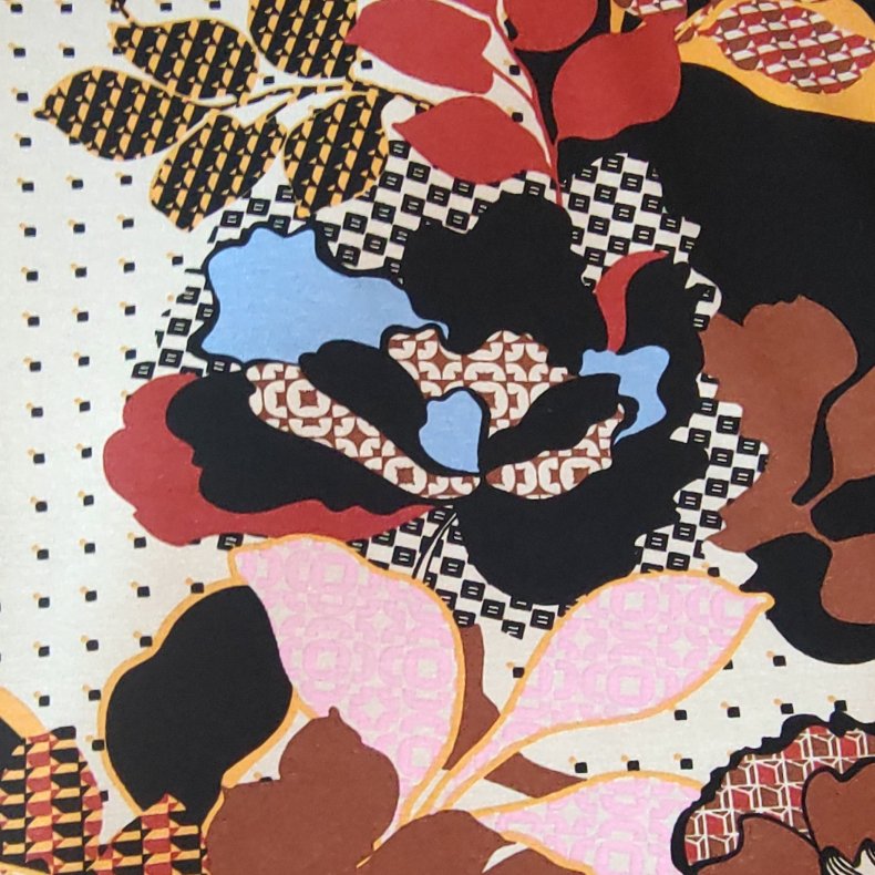 Viskose Jersey // Retro Braun