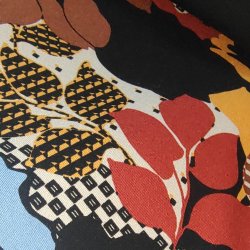 Viskose Jersey // Retro Braun