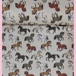 Bomulds Jersey // Heste