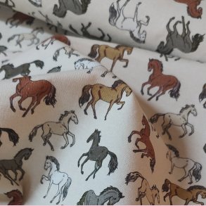 Bomulds Jersey // Heste