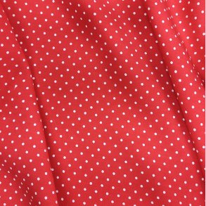 V�vet viskose // Polka Lille R�d 