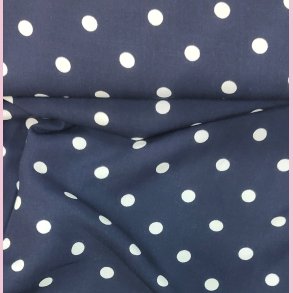 V�vet viskose // Polka Stor Marine bl�