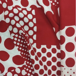 V�vet viskose // Polkas red