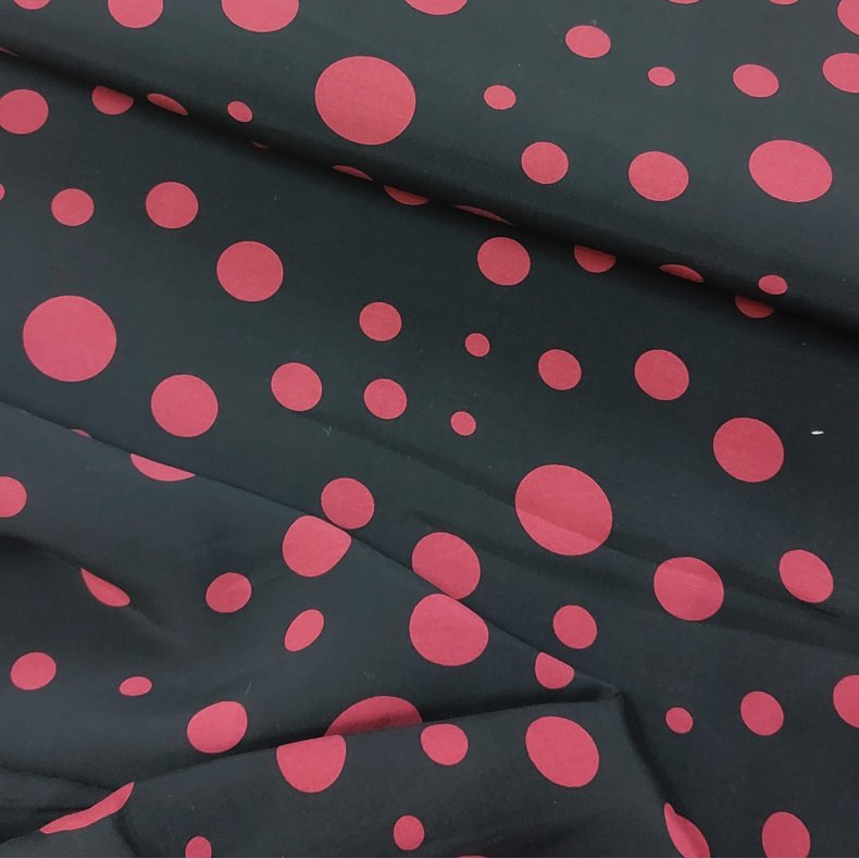 V�vet viskose // Polka Bordeaux