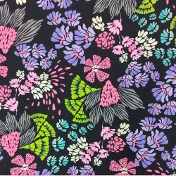 V�vet viskose //  Flowers pop colour