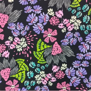 V�vet viskose //  Flowers pop colour