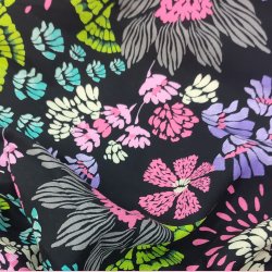 V�vet viskose //  Flowers pop colour