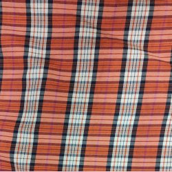 V�vet viskose //  Skotskternet Orange 