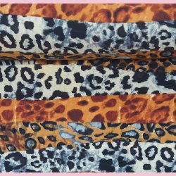 V�vet viskose // Leopard striber