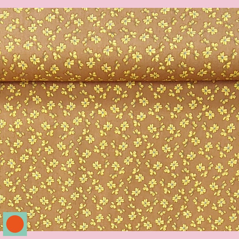 V�vet viskose // Curry Flowers