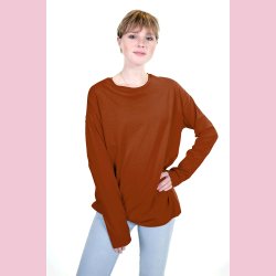 Kraftig Jersey // Brun Nr. 156