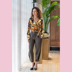 Gabardine // Brun Nr. 58