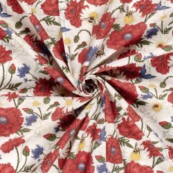 Bomulds poplin // Flowers Wibs