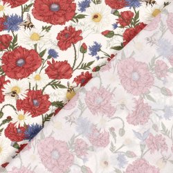 Bomulds poplin // Flowers Wibs