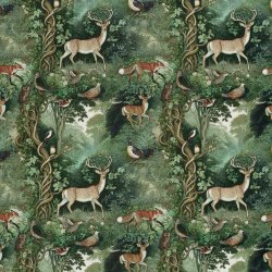 Canvas  // Deer &amp; tree