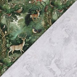 Canvas  // Deer &amp; tree