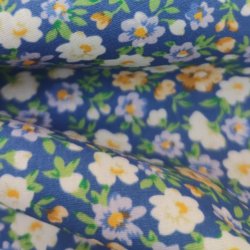 Poplin // Flowers Bl