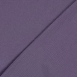 Musselin // St�vet m�rk lilla 143