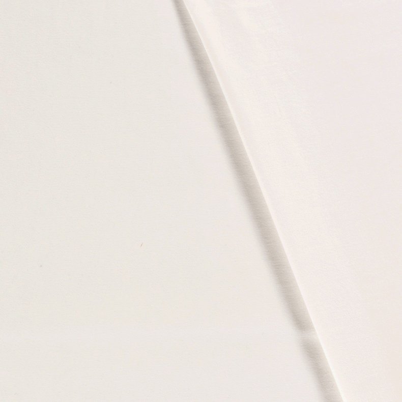 Bomulds jersey N51 // R� hvid ecru 