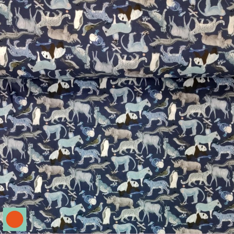 The Blue zoo // Liberty - Tana Lawn
