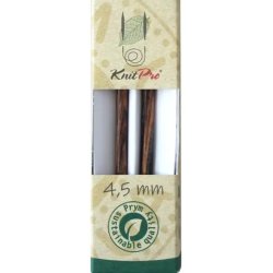 KORTE tr� udskiftelige rundpinde // KnitPro