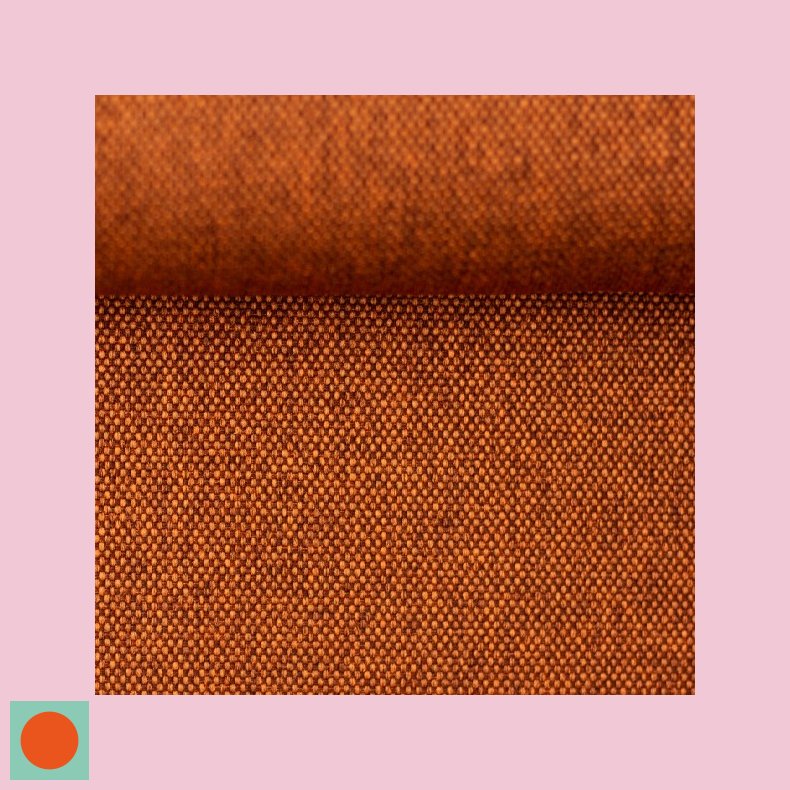 Mbelstof 169,- Terracotta nr. 1712