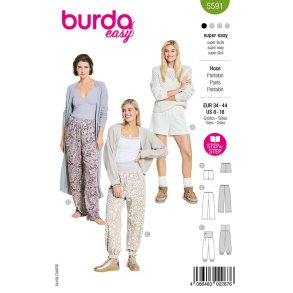 Burda // Bukser Shorts str. 34-44