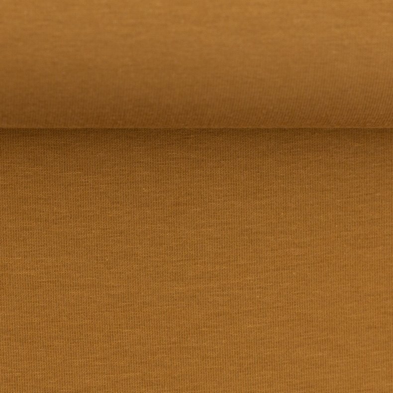 Bomulds jersey 119,- Brun camel 