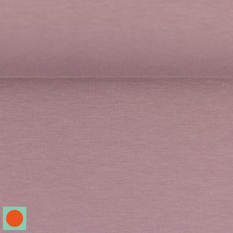 Bomulds jersey 119,- Lilla rosa stvet Nr. 642