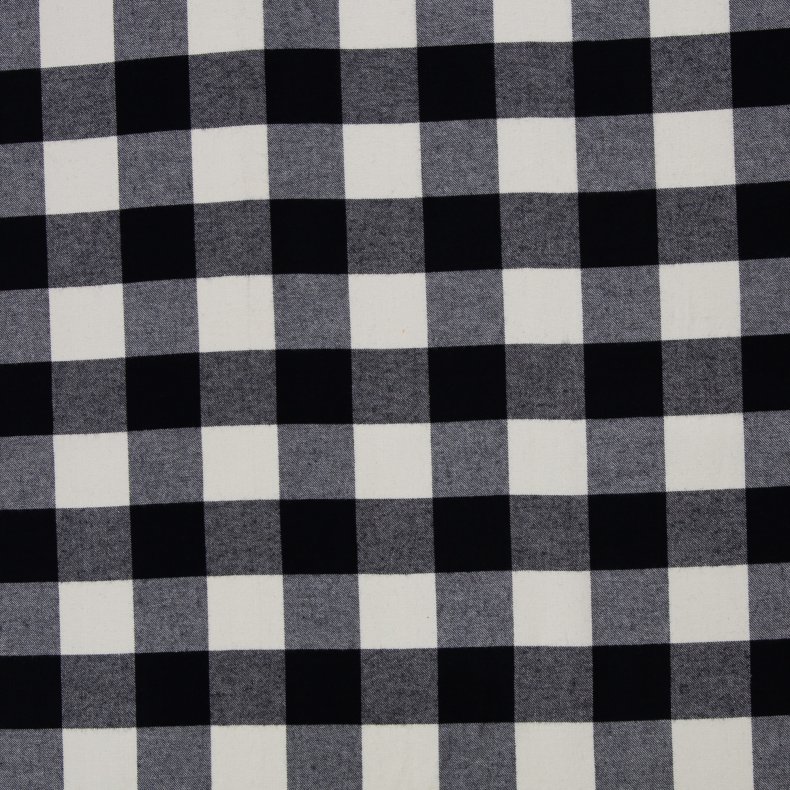 Flannel // Tern gr sort hvid