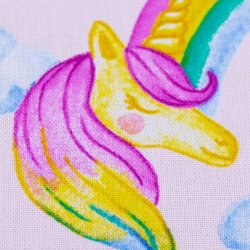 Kraftig bomuld - Enhjrning