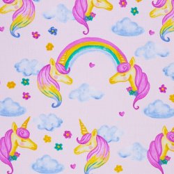 Kraftig bomuld - Enhjrning