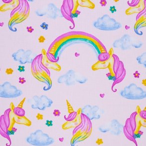 Kraftig bomuld - Enhjrning