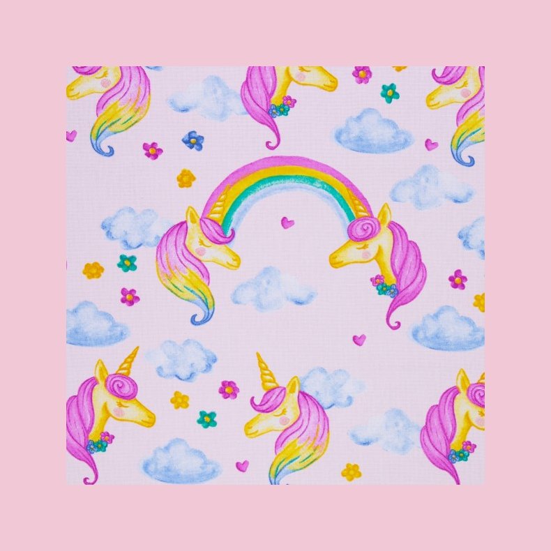 Kraftig bomuld - Enhj�rning