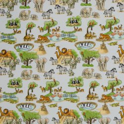 Bomulds poplin // Zoologiskhave