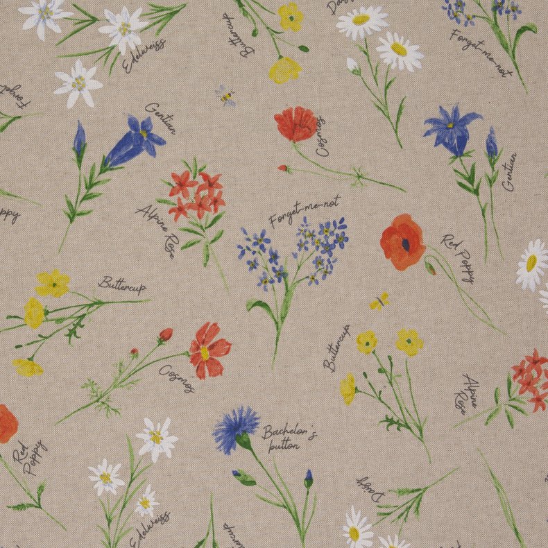 Halv Panama // Vilde blomster