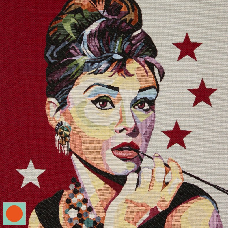 Gobelin // Audrey Hepburn