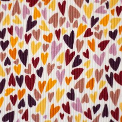 Rib jersey // Mia Hearts