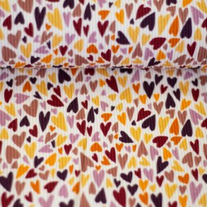 Rib jersey // Mia Hearts