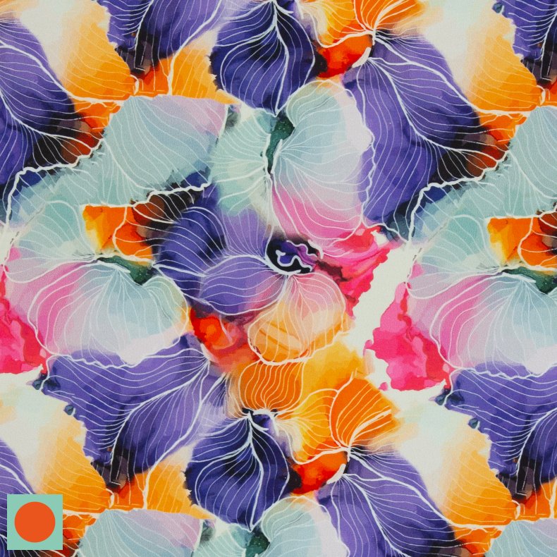 Colourful Flower Art ll