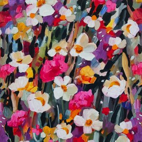 Colourful Flower Art