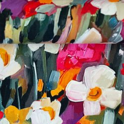 Colourful Flower Art