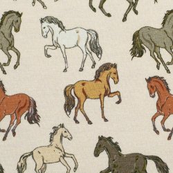 Bomulds Jersey 149,- Hest