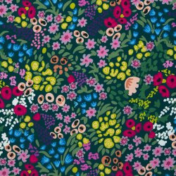 Bomulds Jersey Terry // Malibou Blomster