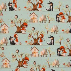 Bomulds Poplin // R�dh�tte