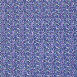 Bomulds poplin // Happy Flowers