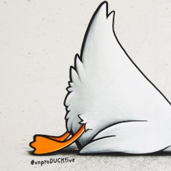 Franch Terry STYKKE // unproDUCKtive